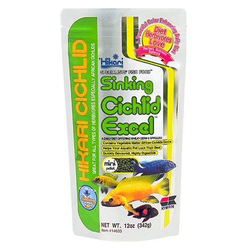 Hikari sinking cichlid excel - 342g