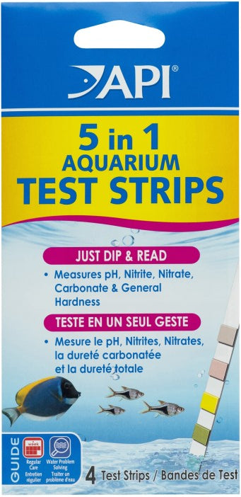 API 5-IN-1 Test Strips - 4 Count