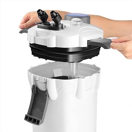 فلتر أسطواني AJA HW-303B مع معقم بالأشعة فوق البنفسجية بقوة 9 وات