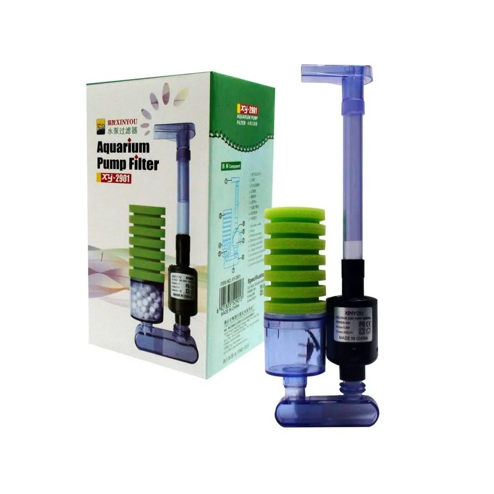 Aquarium pump filter