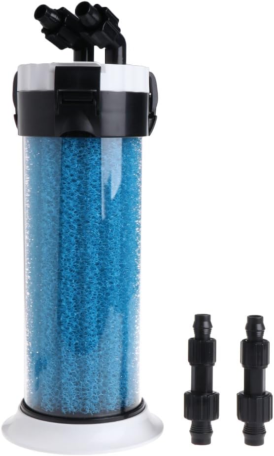 Milltrip Aquarium Pre Filter External Sponge Barrel for Fish Tank QZ-30 Turtle Box Device