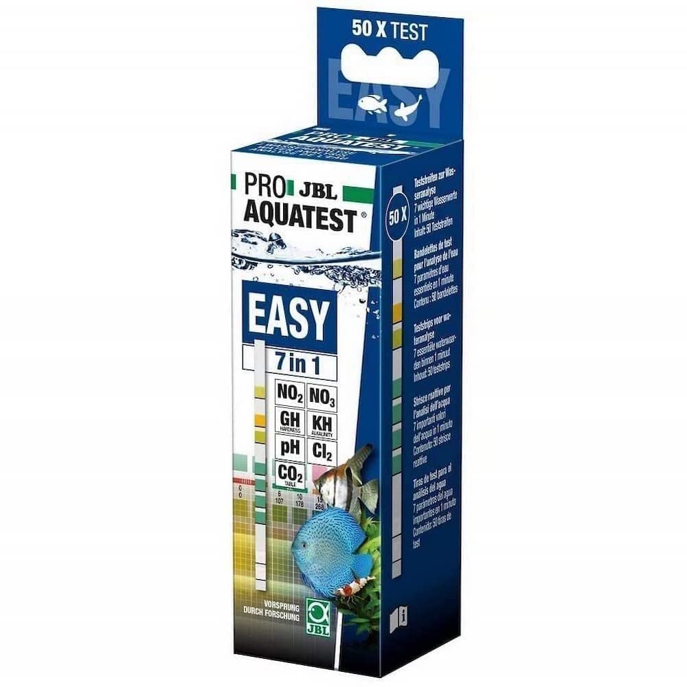 JBL Pro aqua test Easy 7 In 1 Test Strips Aquarium Water Testing