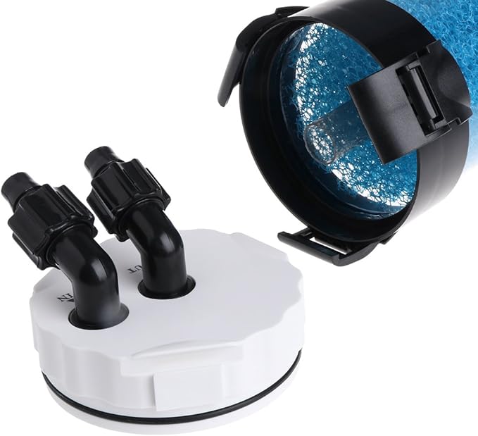 Milltrip Aquarium Pre Filter External Sponge Barrel for Fish Tank QZ-30 Turtle Box Device