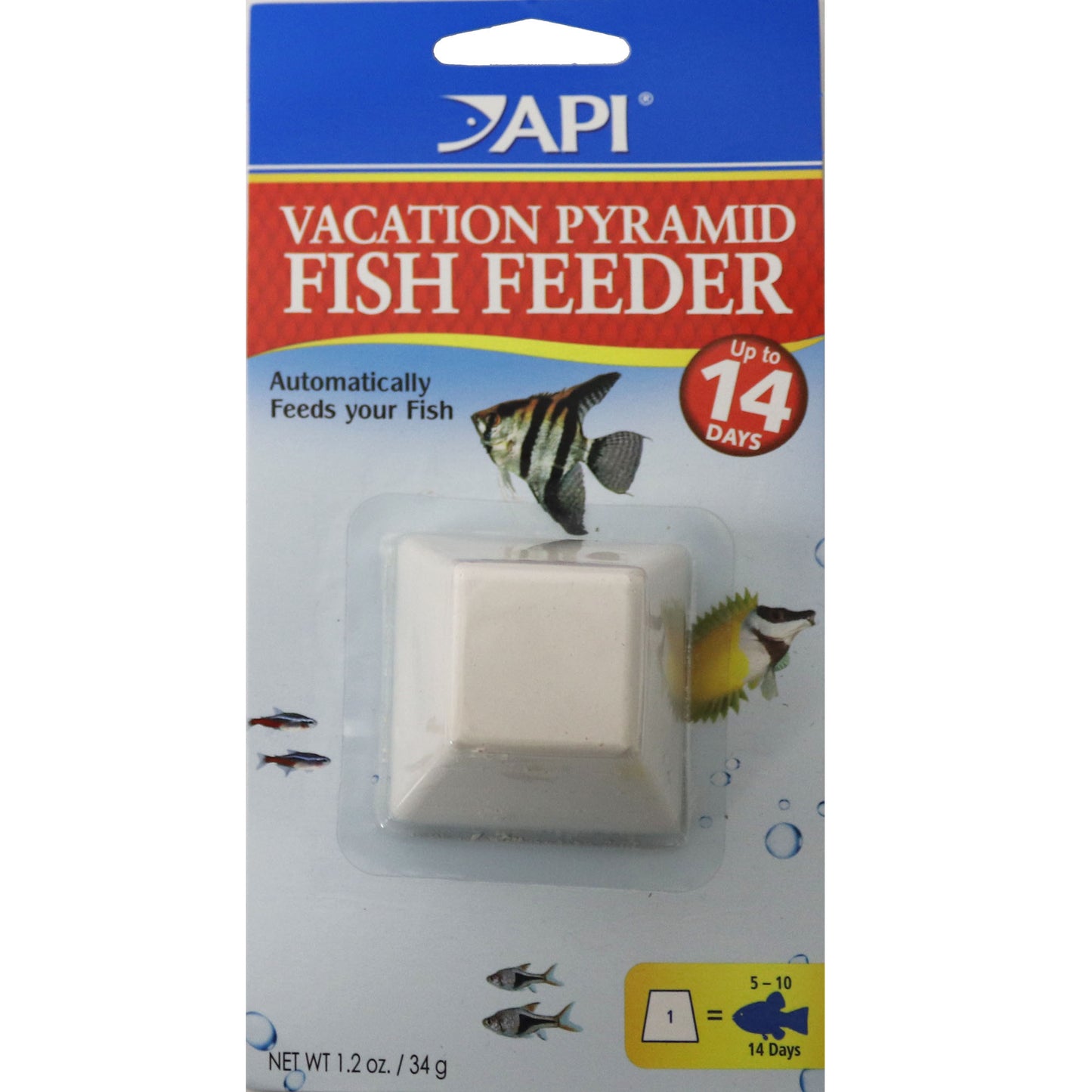 vacaion pyramid fish feeder - 34g