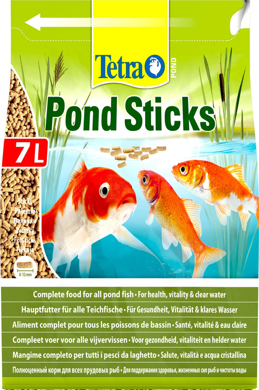 Tetra pond sticks food