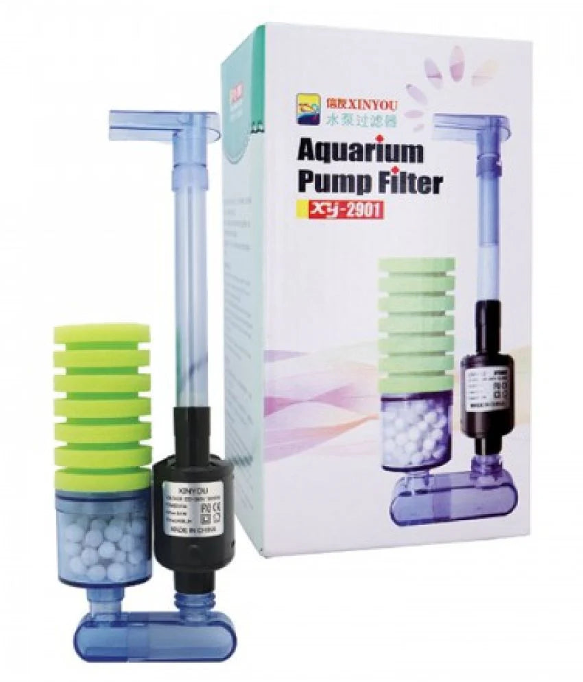 Aquarium pump filter