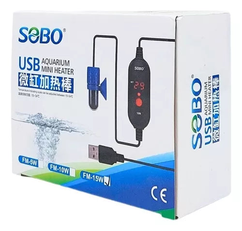 Sobo usb aquarium mini heater - 15 W