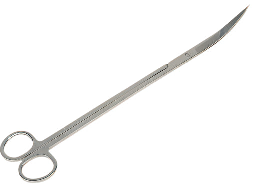 Curved scissors