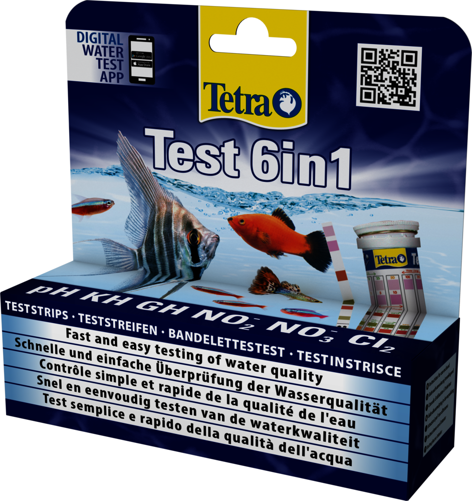 Tetra Test 6 in 1 - 25 strips
