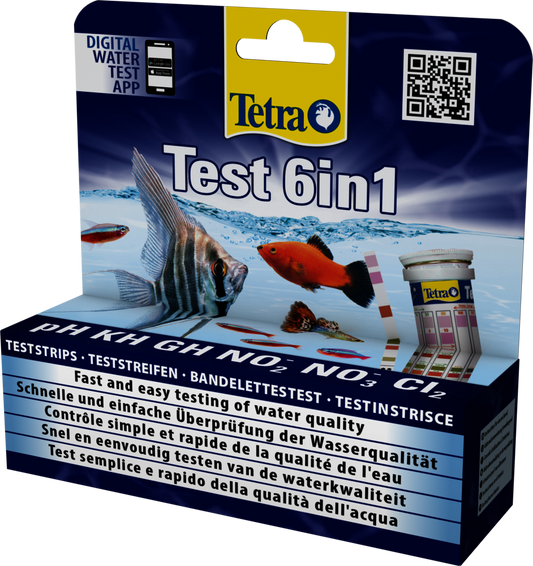 Tetra Test 6 in 1 - 25 strips
