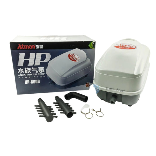 Hp 8000 Atman air pump aquarium pond