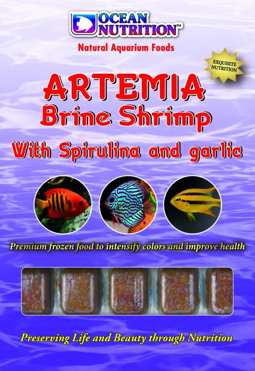 Artemia Brine Shrimp with Spirulina and Garlic