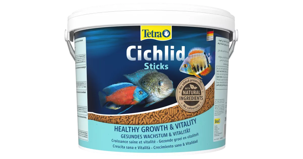 Tetra cichlids sticks - 10L
