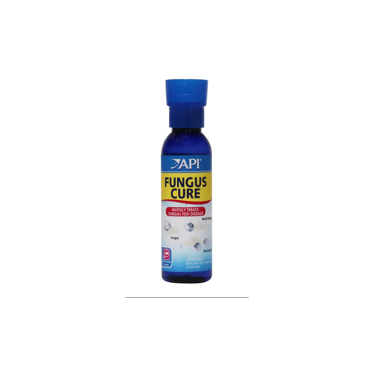 API Liquid Fungus Cure, 4 OZ on a clean white background