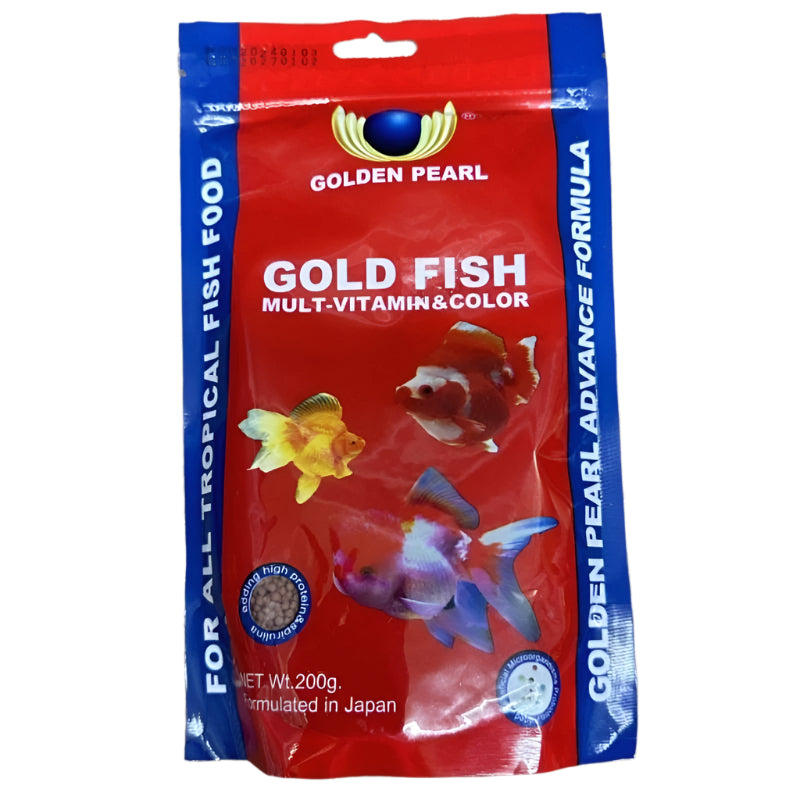golden pearl gold fish mult-vitamin & color