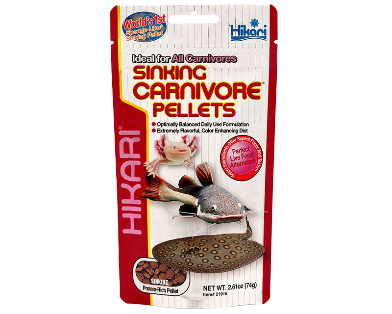 Hikari Tropical SINKING CARNIVORE PELLETS - 74 g
