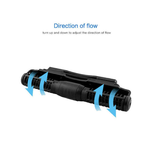 Cross flow wave pump