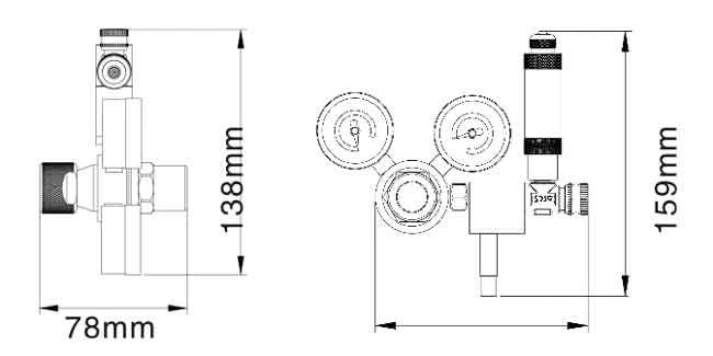 DICI CO2 Regulator - DC01-01
