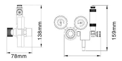 DICI CO2 Regulator - DC01-01