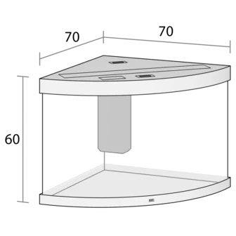 Juwel Aquarium Trigon 190 Led