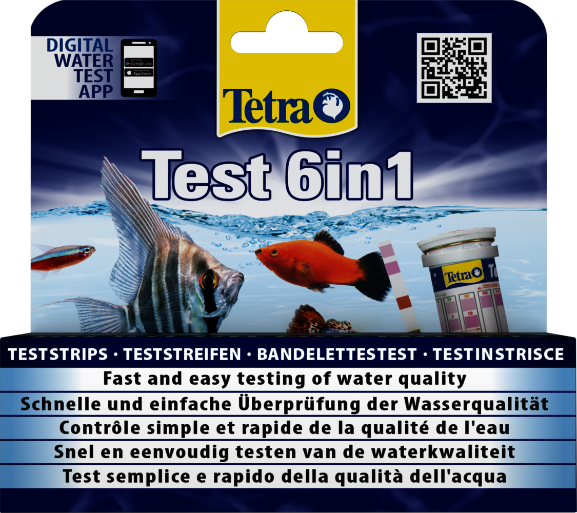 Tetra Test 6 in 1 - 25 strips