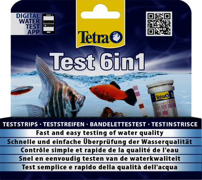 Tetra Test 6 in 1 - 25 strips