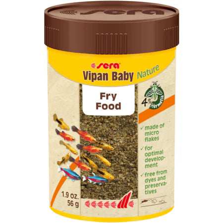 Sera vipan baby fry food - 56g
