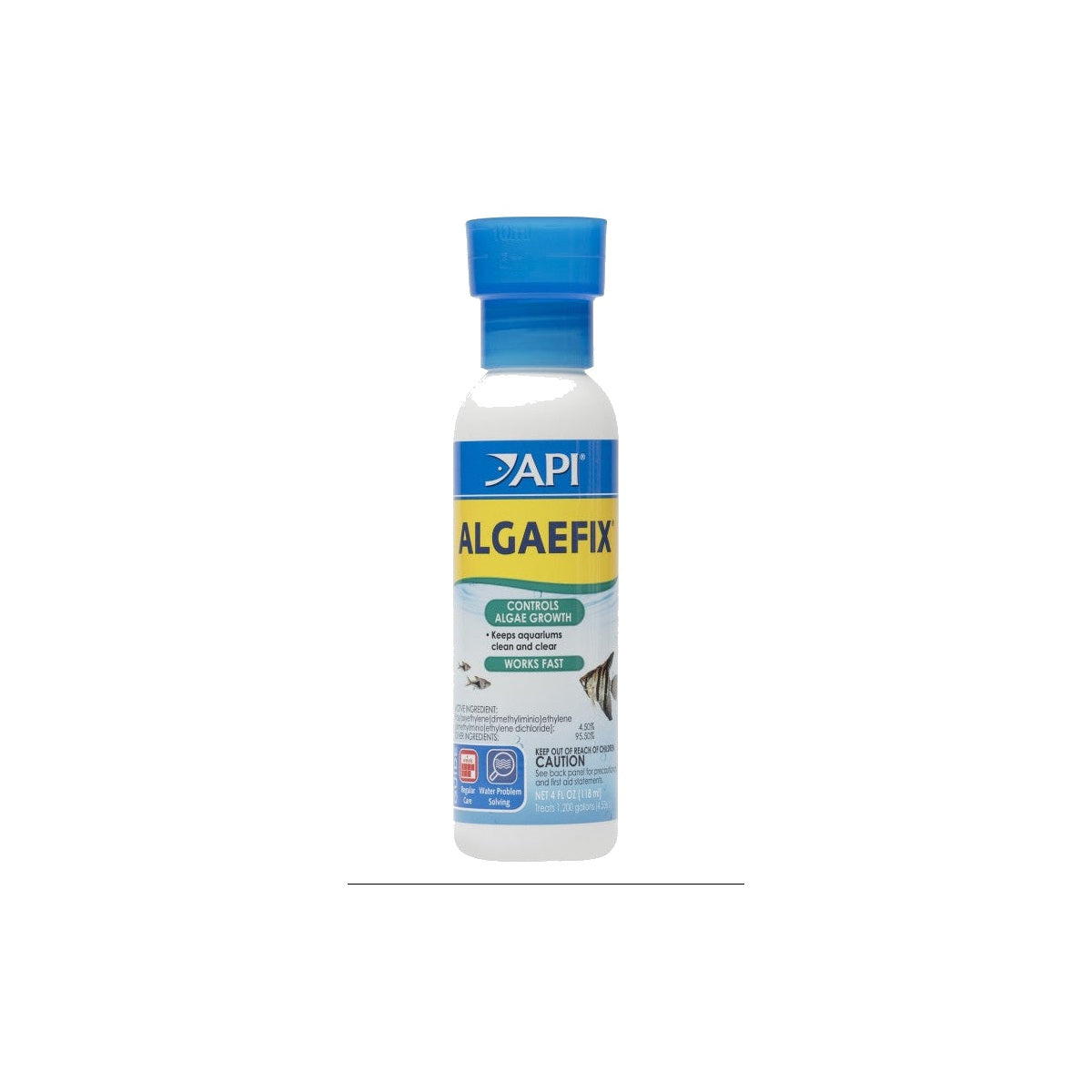 API Algaefix Aquarium Algae Control – 4 oz on a clean white background