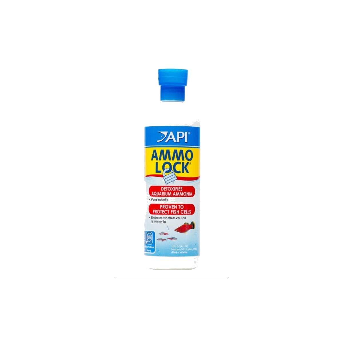 API Ammo-Lock Ammonia Detoxifier – 4 oz on a clean white background