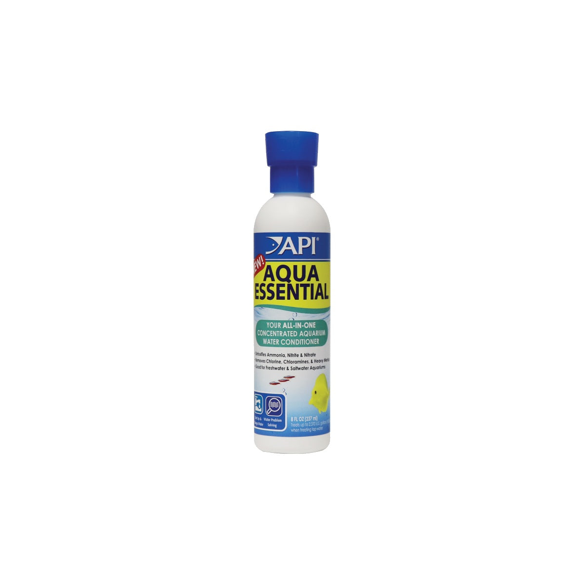 API Aqua Essential Water Conditioner – 8 oz on a clean white background