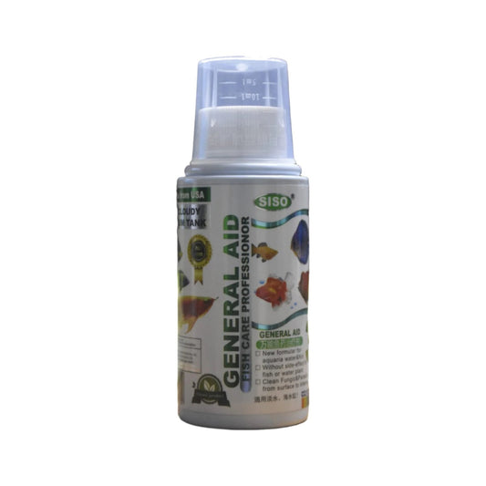 Siso General Aid Fish Care Professionor on a clean white background
