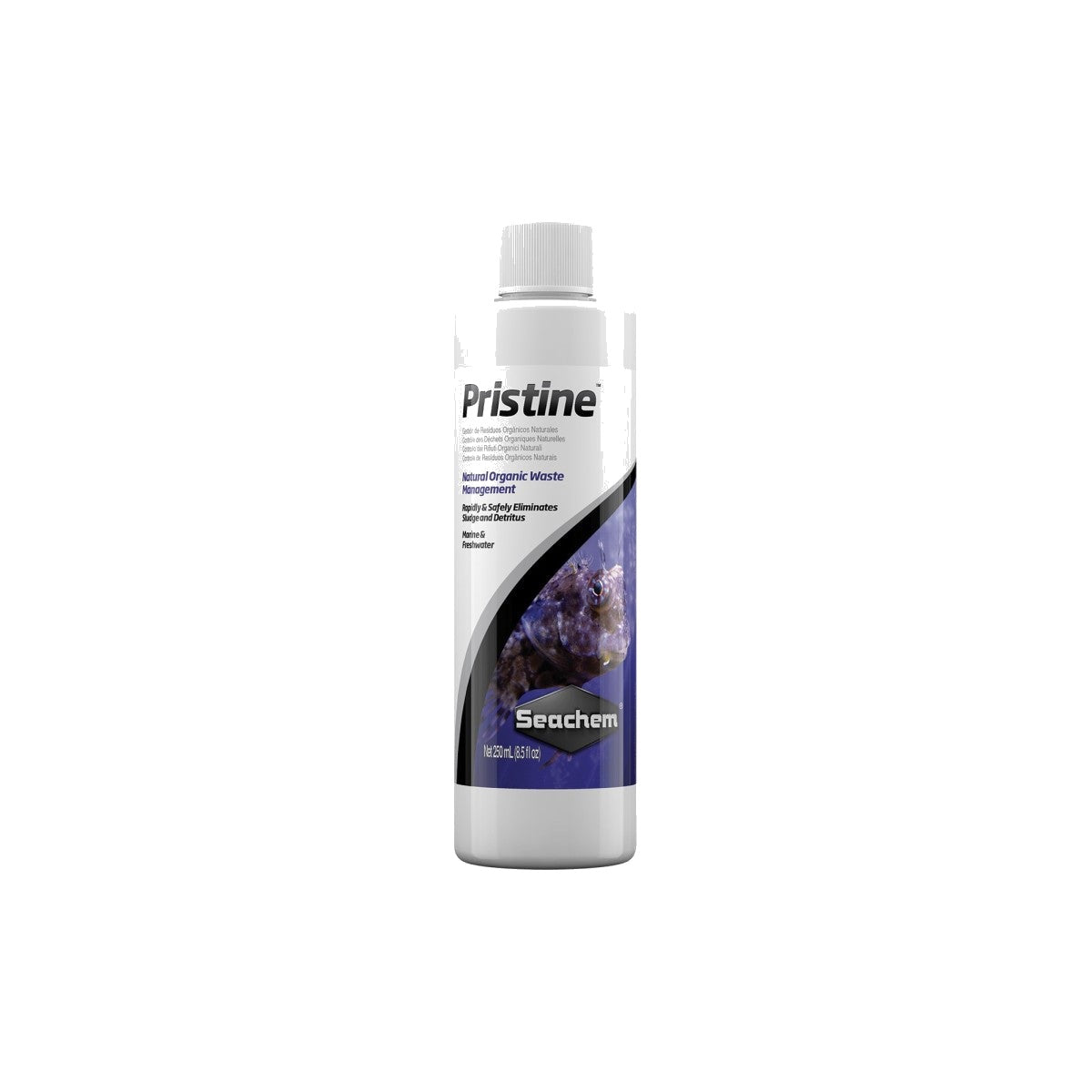 Pristine - 250 ml on a clean white background