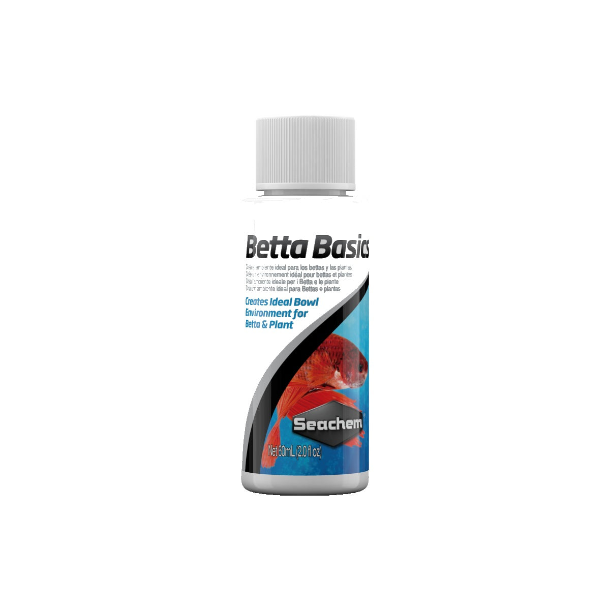 Betta Basics - 60 ML on a clean white background