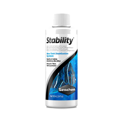 Seachem Stability on a clean white background