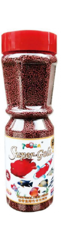 Topka super gold tropical fish food - 250 ML